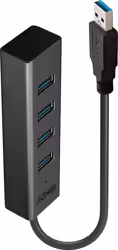 Lindy 43324 Hub De Interfaz Usb 3.2 Gen 1 (3.1 Gen 1) Type-A 5000 | 4002888433242 | 21,99 euros