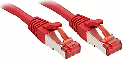 Lindy Cat.6 S Ftp, 2m Cable De Red Rojo Cat6 S Ftp (S-STP) | LINDY47734 | 4002888477345