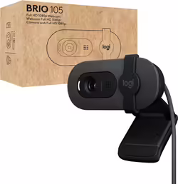 Logitech Brio 105 Cámara Web 2 Mp | 960-001592 | 5099206112520 | 30,04 euros