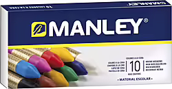 Manley Estuche 10 Ceras | MNC00033 | 8414326000330 | 3,99 euros