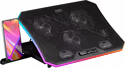 Mars Gaming Base Refrigeradora + Stand Xl 19 Pulgadas Argb, 3 Ven | MNBC6 | 8435693100065