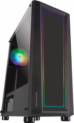 Mars Gaming Mc-art Negro Caja Pc Gaming Atx Doble Cristal Templad | MCART | 8435693100348