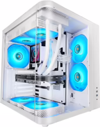 Mars Gaming Mc-curvw Midi Tower Negro, Blanco | MCCURVW | 8435693111467 | 54,48 euros