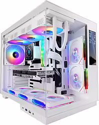 Mars Gaming Mc-mirage Atx Pantalla Ips 7,2`` Cristal Templado Bla | MCMIRAGEW | 8435693112587