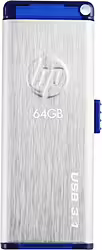 Memoria Hp X730w Usb 3.2 Gen 1 64gb 140mb S Lectura Acero Inox Az | HPFD730W-64 | 4712847095908