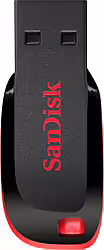 Memoria Usb 2.0 Sandisk Cruzer Blade Negro 16gb Sdcz50-016g-b35 | 0619659000431 | 8,99 euros