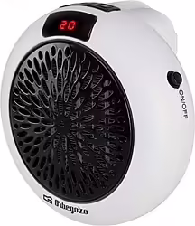 Mini Calefactor Ceramico Orbegozo 600w 2 Velocidades Rango Temper | CR 4000 | 8435568400597