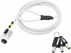 Mobilis 001328 Cable Antirrobo Blanco 1,8 M | 3700992523798 | 24,99 euros