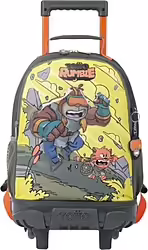 Mochila Escolar Con Ruedas Mediana De Cartoons Totto Mj03bwm005-2 | MJ03BWM005-2310-4DJM