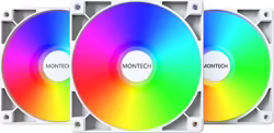 Montech Gf120 Pwm Módulo De Ventilador | GF120 ARGB PWM 3 IN 1 (W) | 4710562747393
