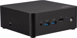 MSI Cubi NUC 1M Intel Core 3 100U HDD+SSD Mini PC Negro | 00B0B111-208 | Hay 15 unidades en almacén