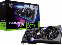Msi Gaming Geforce Rtx 5070 Ti 16g Trio Oc Nvidia 16 Gb Gddr7 | GEFORCE RTX 5070 TI 16G GAMING TRIO OC