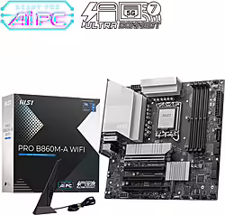 Msi Pro B860m-a Wifi Placa Base Intel B860 Lga 1851 (Socket V1) m | 4711377286565 | 167,49 euros