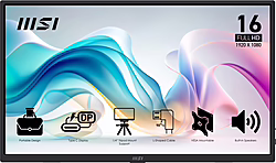 Msi Pro Mp165 E6 Monitor O Tv Portátil Monitor Portá | 4711377318631 | 89,99 euros