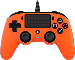 Nacon Compact Controller Wired Para Ps4 Naranja | PS4OFCPADORANGE | 3499550360745 | 36,99 euros