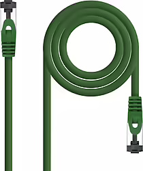 Nanocable Cable De Red Latiguillo Cat.8.1 2ghz Lszh Sstp Awg26, V | 10.20.2000-L25-GR