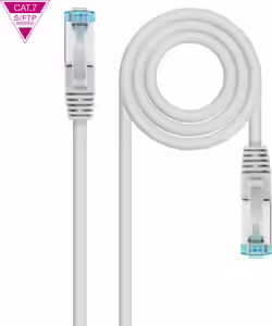 Nanocable Latiguillo De Red Rj45 Cat7 Sf Utp 0.3m Gris | 10.20.1700-L30 | 8433281010468