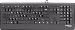 Natec Barracuda Teclado Usb Qwerty Español Negro | NKL-1717 | 5901969426878 | 9,49 euros