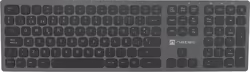 NATEC NKL-1830 teclado RF Wireless + Bluetooth QWERTY Español Negro, Gris