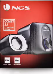 Ngs Comet 2.1 11 W Negro, Blanco 2.1 Canales | 8435430620801 | 23,78 euros