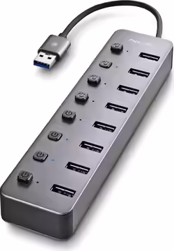 Ngs Ihub 8 Usb 2.0 Type-a 5000 Mbit S Negro | NGS-HUB-0127 | 8435430624397 | 25,99 euros