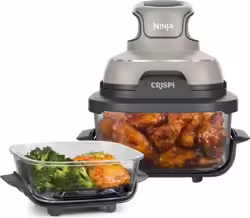 Ninja Crispi Sencillo 3,8 L 1700 W Freidora De Aire Caliente Gris | FN101EUST | 0622356317610