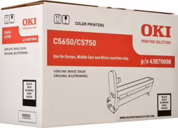 Oki Black Image Drum For C5650 5750 Original
