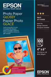 Papel Epson Fotografico Glossy 10x15 100hojas S042548 | 8715946529509 | 13,99 euros