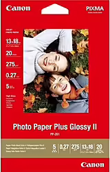 Papel Fotografico Canon 13x18cm 20 Hojas 275gr M2 Brillo Ii Plus  | 2311B018 | 4960999537276