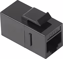 Phasak Conector Keystone H H Rj45 Utp Cat.6 Negro - Phk 2200 | 0745604519557 | 2,79 euros