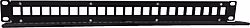 Phasak Panel frontal 19`` RJ45 24P UTP Cat.6 Dual Block RJ45 | PA 3424 | Hay 7 unidades en almacén