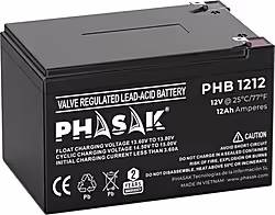 Phasak PHB 1212 baterÍ­a para sistema ups Sealed Lead Acid | PHB1212 | 5605922050949 | Hay 18 unidades en almacén