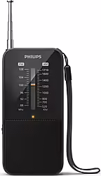 Philips Tar1509 00 Radio Portátil Analógica Negro | TAR1509/00 | 4895229144248