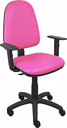 Piqueras Y Crespo Silla Ayna Similpiel Rosa Brazos Regulables | 04CPSP24B10 | 8435501007678