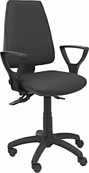 Piqueras Y Crespo Silla Elche Asincro Similpiel Negro Con Brazos  | 14ASSP840B8RN | 8436586626945