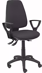 Piqueras Y Crespo Silla Elche S Bali Gris Oscuro Brazos Fijos | 14SBALI600BGOLF | 8435501006695