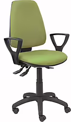 Piqueras Y Crespo Silla Elche S Bali Verde Oliva Brazos Fijos | 14ASB552B8RN | 8435501010418