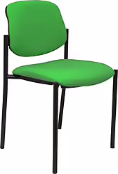 Piqueras Y Crespo Silla Fija Styl Bali Verde Chasis Negro | 27NBALI15 | 8436586626419