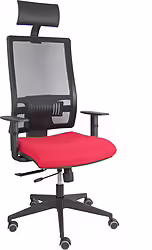 Piqueras Y Crespo Silla Horna Traslack Bali Rojo Brazos Regulable | 10TKM840B350B10CRPC