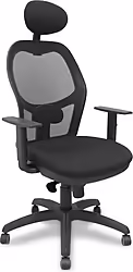 Piqueras Y Crespo Silla Jorquera Malla Negra Asiento Bali Negro C | 15SM840B840B10CRPC