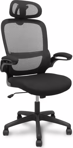 Piqueras Y Crespo Silla Pro525 Respaldo Malla Negro Asiento Tela  | 525BM840B840RNC | 8435501019350