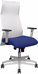 Piqueras Y Crespo Sillón Sahuco Blanco Bali Azul Oscuro Br | 13SM10B200B354BR65G