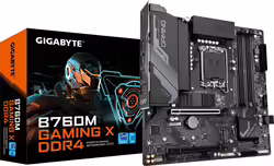 Placa Gigabyte B760m Gaming X Intel1700 4ddr4hdmi Pcie4.0 Usb3.2  | GA-B760M-GAMING-X-DDR4 | 4719331851255