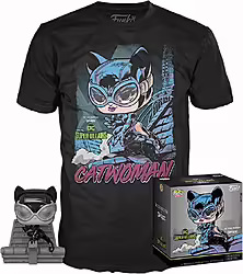 Pop & Tee Dc Jim Lee Catwoman Funko + Camiseta Talla L | 889698396189 | 0889698396189