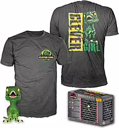 Pop & Tee Jurassic Park Clever Raptor  Funko + Camiseta Talla Xl  | 889698476317 | 0889698476317
