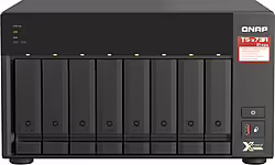 Qnap Servidor De Almacenamiento Nas Torre Ethernet V1500b Negro | TS-873A-8G | 4713213518823