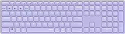 Rapoo E9800m Teclado Bluetooth Qwerty Púrpura | 00215867 | 6940056121585 | 37,99 euros