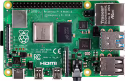 Raspberry Pi 4 Model B Placa De Desarrollo 1,5 Mhz Bcm2711 | RPI4-MODBP-4GB | 0765756931182