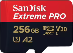 Sandisk Extreme Pro 256 Gb Microsdxc Uhs-i Clase 10 | SDSQXCD-256G-GN6MA | 0619659188542