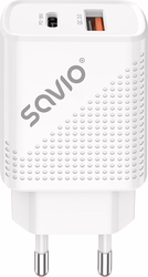 Savio La-04 Usb Type A & Type C Quick Charge Power Delivery 3.0 I | SAVLA-04 | 5901986046790
